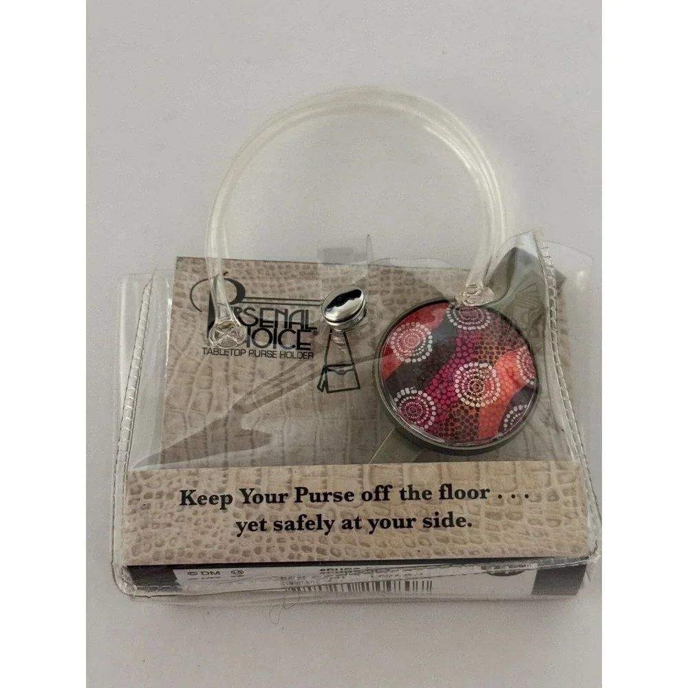 Pursenal Choice Tabletop Purse Bag Holder Compact &‎ Stylish New